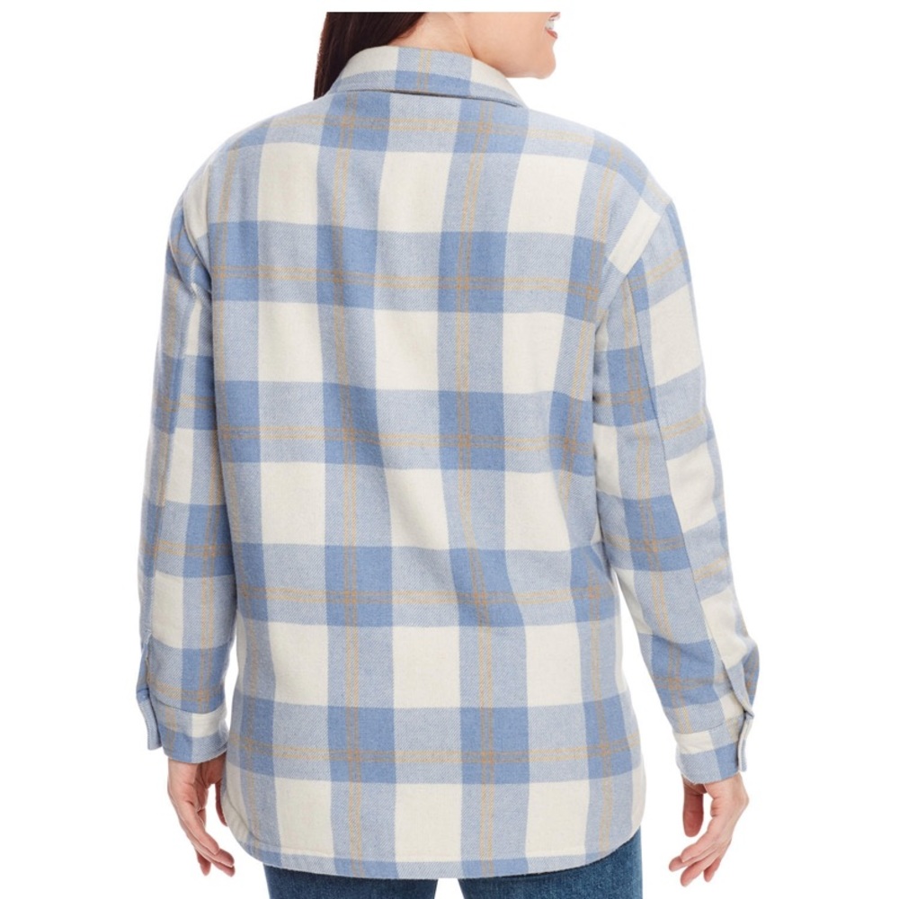 NWT! Flannel Sherpa Lined Shirt Jacket Shacket Size XXL - Picture 3 of 9